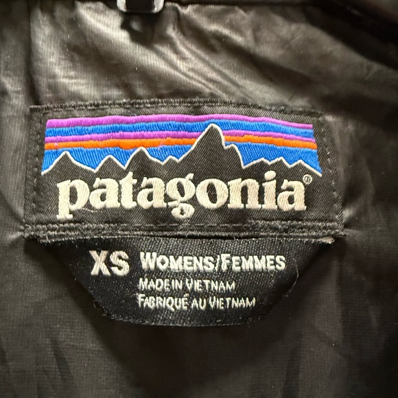 Patagonia Womens XS Black Quilted Jacket - Picture 4 of 8